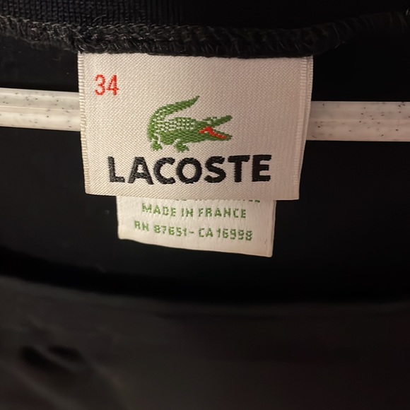 NWOT Authentic Lacoste black sleeveless dress. Size 34.Pit to pit approx.16 inch - Picture 2 of 8